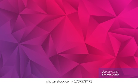 Abstract geometric background with triangle shape