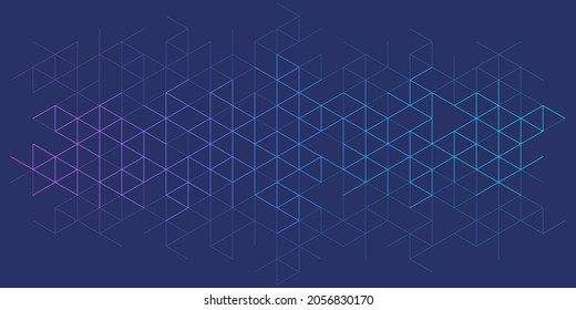 Abstract geometric background with triangle shape pattern