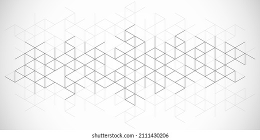 Abstract geometric background with triangle shape pattern