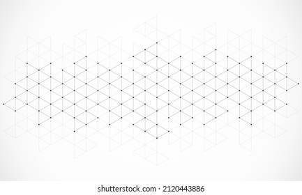 Abstract geometric background with triangle shape pattern