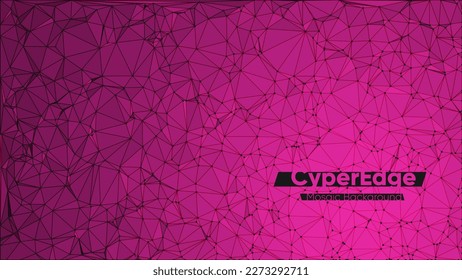 Abstract geometric background with triangle shape pattern