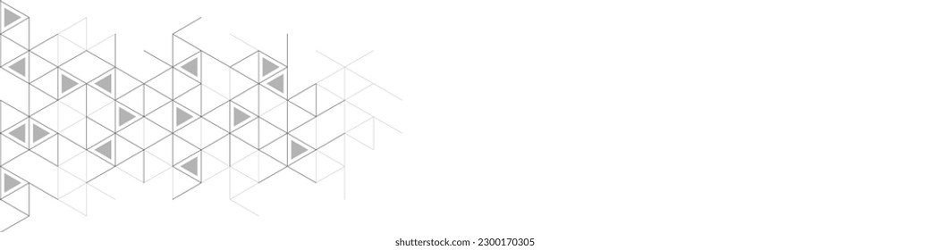 Abstract geometric background with triangle shape pattern