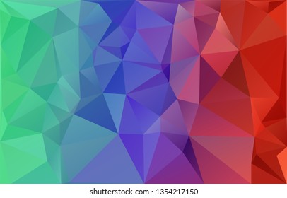 Abstract geometric background with triangle vector image