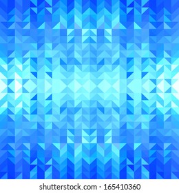 abstract geometric background with triangles