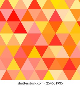 Abstract Geometric background with triangles.