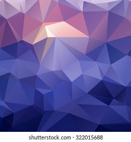 Abstract geometric background with triangles