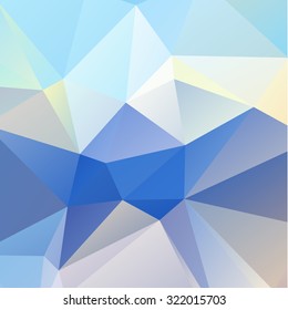 Abstract geometric background with triangles