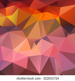 Abstract geometric background with triangles