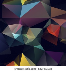 Abstract geometric background with triangles