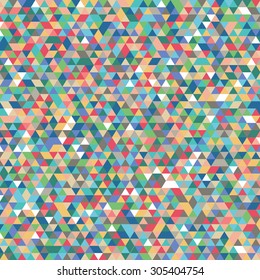 abstract geometric background  triangles bright spring - vector illustration