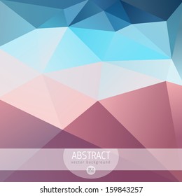 abstract geometric background with triangles building line white star abstract scene trinity digital new modern site flooring blue fancy light cool beauty art concept construction creative decorative