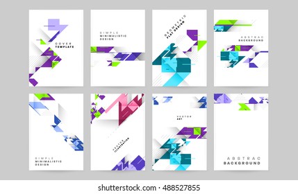 Resumen de fondo geométrico con Triángulos para presentaciones y cubiertas de negocios. Elementos geométricos abstractos de moda. ilustración vectorial EPS10