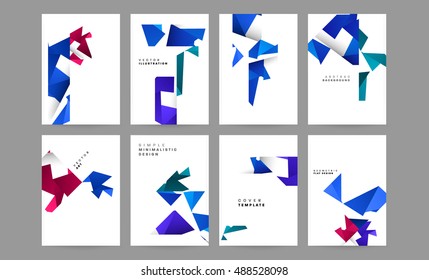 Resumen de fondo geométrico con Triángulos para presentaciones y cubiertas de negocios. Elementos geométricos abstractos de moda. ilustración vectorial EPS10