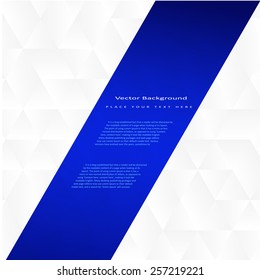 Abstract geometric background with triangles. Design element