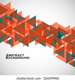 Abstract geometric background with  triangles. Modern style. Vector illustration. Eps 10