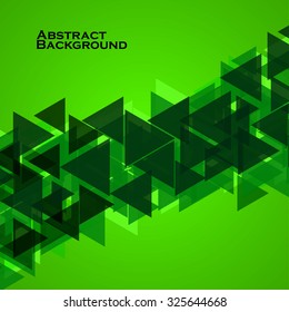 Abstract geometric background with triangles. Modern style. Vector illustration. Eps 10