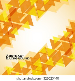 Abstract geometric background with triangles. Modern style. Vector illustration. Eps 10