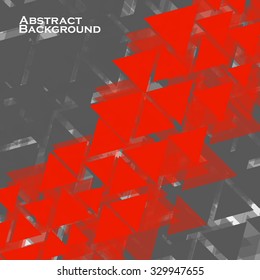 Abstract geometric background with triangles. Modern style. Vector illustration. Eps 10