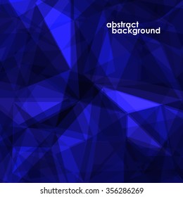 Abstract geometric background with triangles. Modern style. Vector illustration. Eps 10