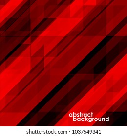 Abstract geometric background of triangles with overlapping. Vector illustration. Eps 10