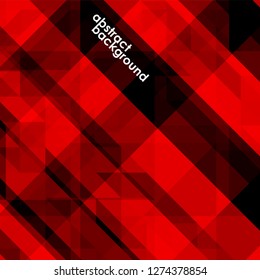 Abstract geometric background of triangles with overlapping