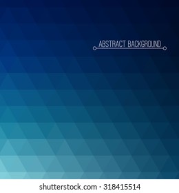 Abstract geometric background. Triangles pattern