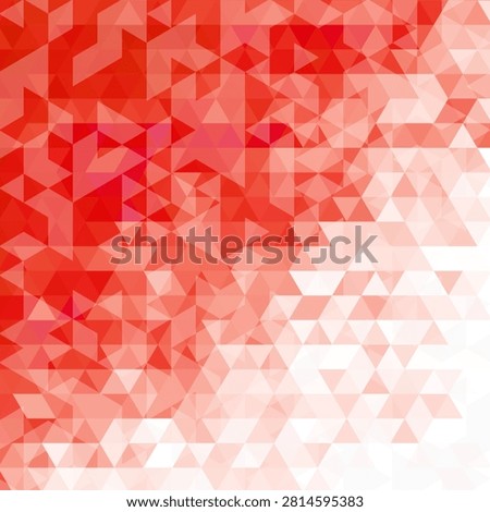 Abstract geometric background with triangles in red tones wave gradient stylish vector design. eps 10