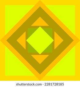 abstrakter geometrischer Hintergrund mit Dreiecken, Quadraten und Rhombus. Vektorgrafik