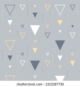 Abstract geometric background with triangles, subtle pattern, graphic design, creative backdrop, vector illustration