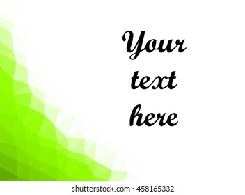 Abstract geometric background with triangles. Vector illustration.