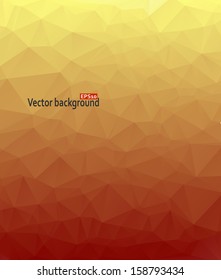 Abstract geometric background with triangular polygons.