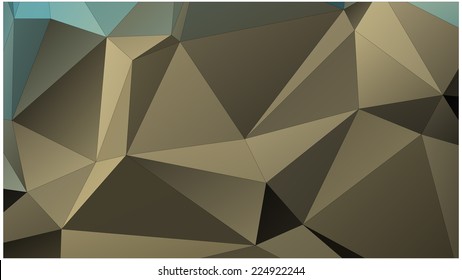 Abstract geometric background of triangular polygons