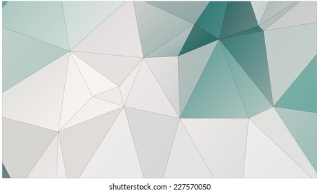 Abstract geometric background of triangular polygons
