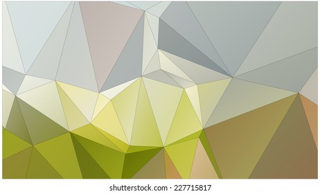 Abstract geometric background of triangular polygons