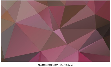 Abstract geometric background of triangular polygons