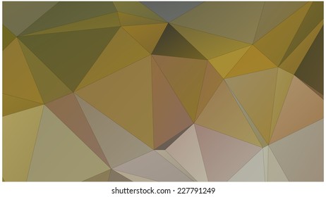 Abstract geometric background of triangular polygons