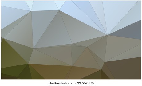 Abstract geometric background of triangular polygons
