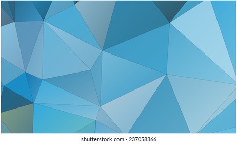 Abstract geometric background of triangular polygons