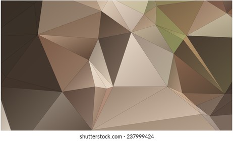 Abstract geometric background of triangular polygons