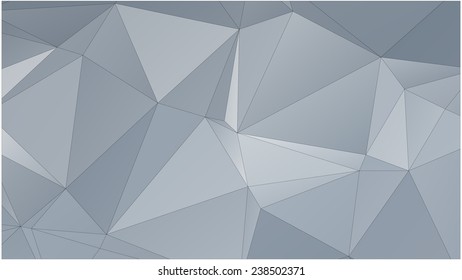 Abstract geometric background of triangular polygons