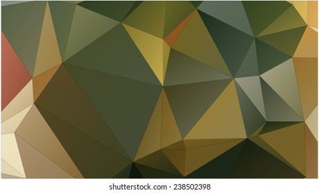 Abstract geometric background of triangular polygons