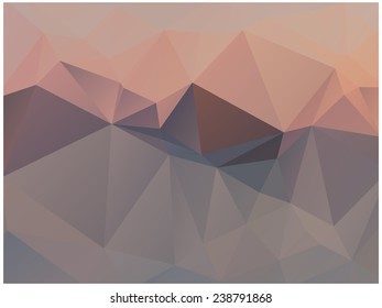 Abstract geometric background of triangular polygons