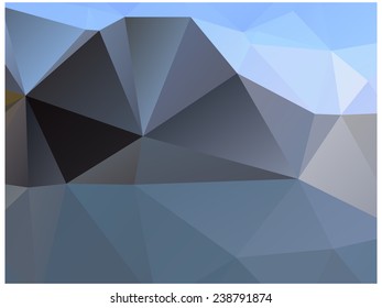 Abstract geometric background of triangular polygons