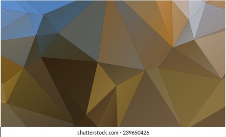 Abstract geometric background of triangular polygons