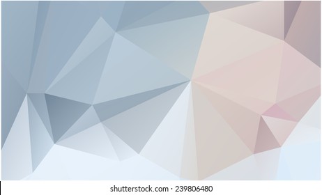 Abstract geometric background of triangular polygons
