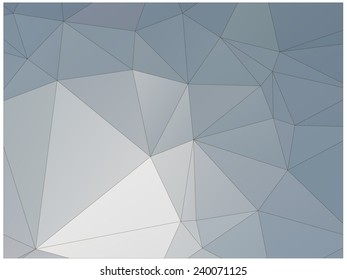 Abstract geometric background of triangular polygons