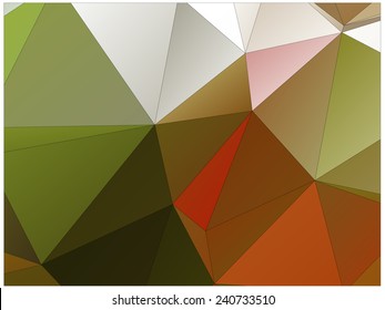 Abstract geometric background of triangular polygons