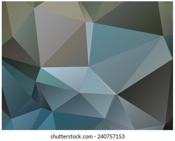 Abstract geometric background of triangular polygons