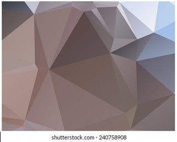 Abstract geometric background of triangular polygons