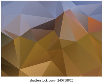 Abstract geometric background of triangular polygons
